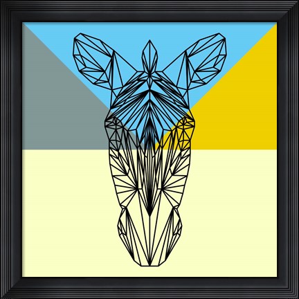 Framed Party Zebra Print