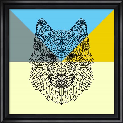 Framed Party Woolf Print