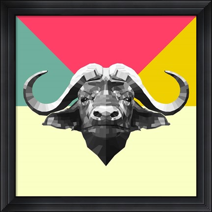 Framed Party Buffalo Print