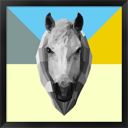 Framed Party Horse Print