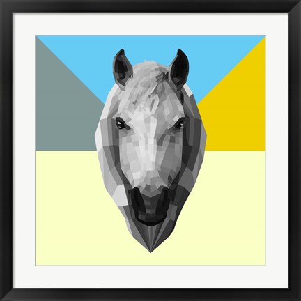Framed Party Horse Print
