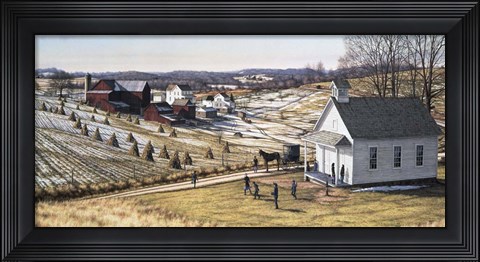 Framed Tradition Of Simplicity Print