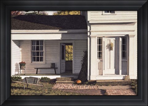 Framed Welcome Home Autumn Print