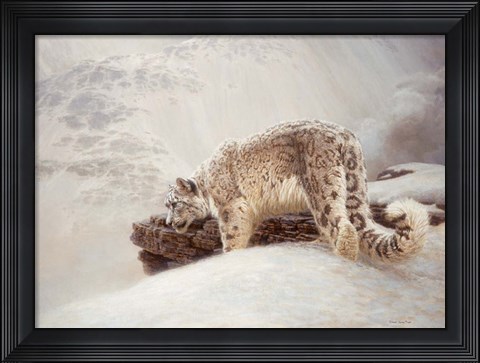 Framed Thru The Pass Print