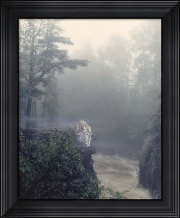 Framed Boundary Line Print