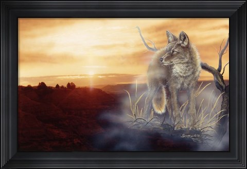 Framed Dawn&#39;s Early Mist Print