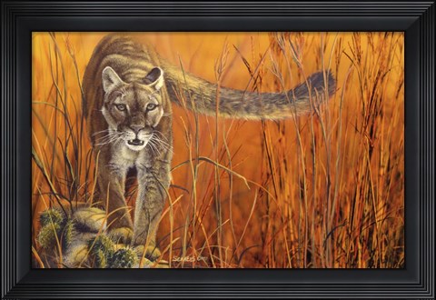 Framed Malicious Intent Print
