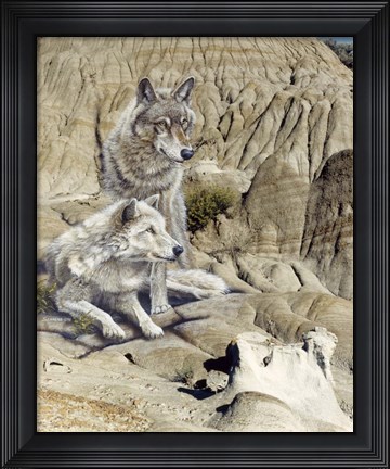 Framed Past Presence Print