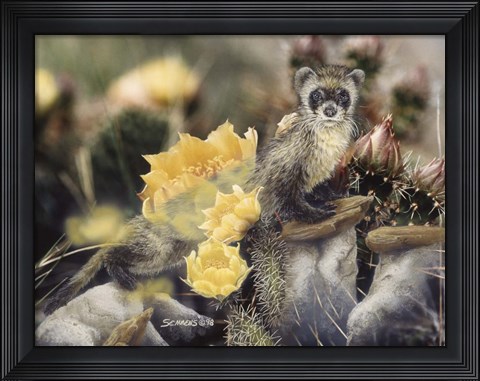 Framed As Time Fades By Print