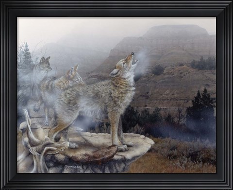 Framed Prelude To Fall Print