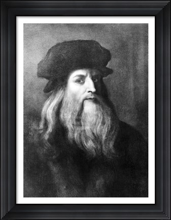 Framed Self Portrait Print