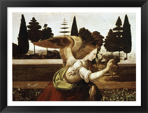 Framed Annunciation-Detail Print