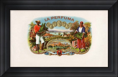 Framed La Perfuma Print