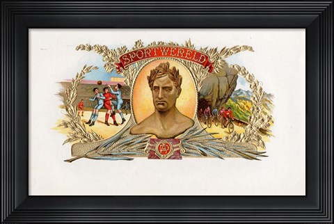 Framed Sportswereld Print