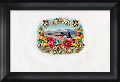 Framed Train Print