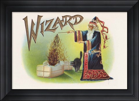 Framed Wizard Print