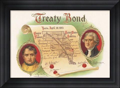 Framed Treaty Bond Print
