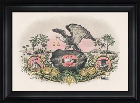 Framed Union Forever Print