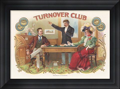 Framed Turnover Club Print