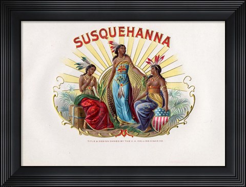 Framed Susquehanna Print
