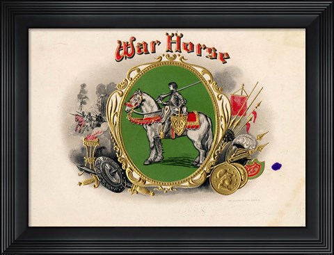 Framed War Horse Print