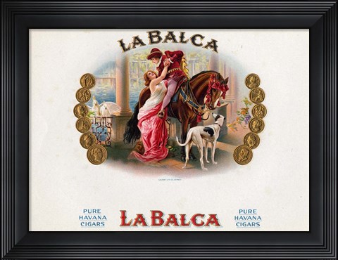 Framed La Balca Print