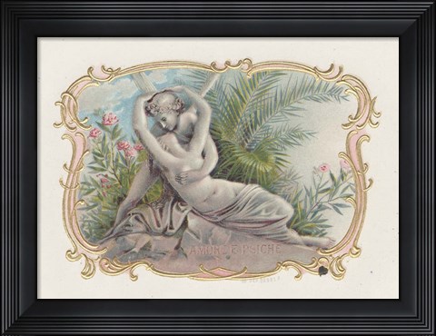 Framed Vintage Cigar Label I Print