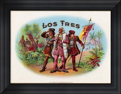 Framed Los Tres Print