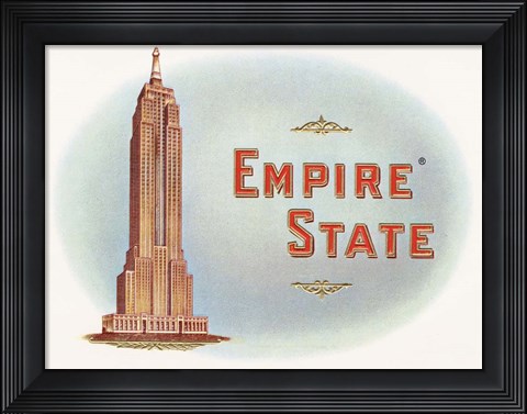 Framed Empire State Print