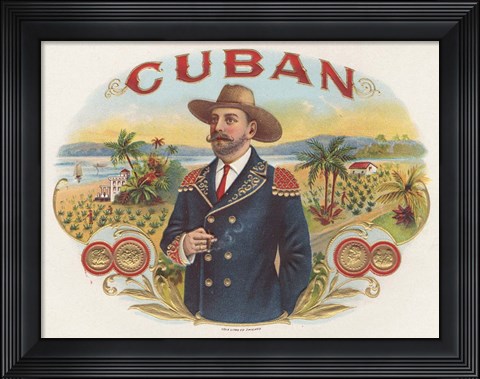 Framed Cuban Print