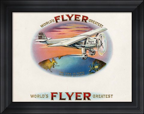 Framed Flyer Print
