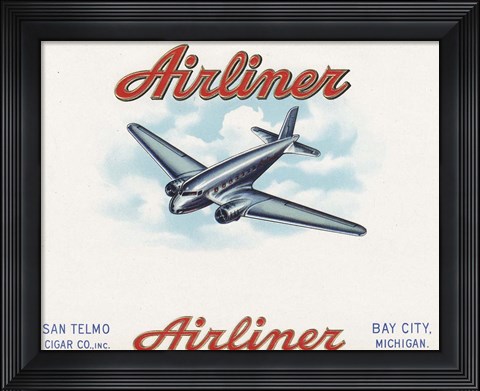 Framed Airliner Print