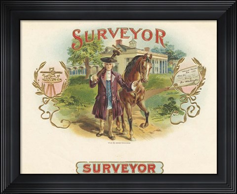 Framed Surveyor Print