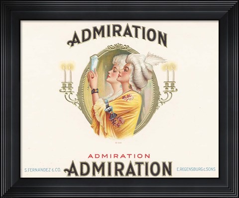 Framed Admiration Print