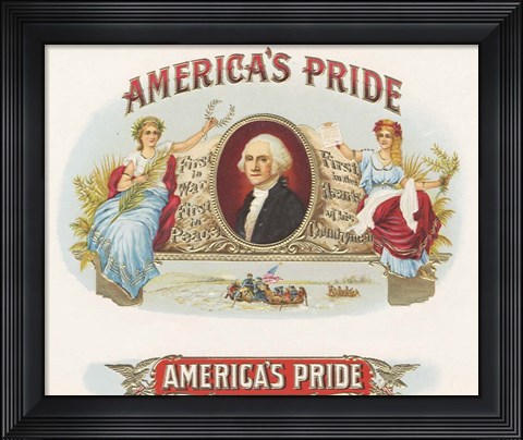 Framed America&#39;s Pride Print