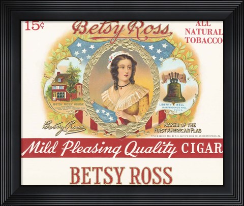 Framed Betsy Ross Print