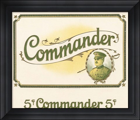 Framed Commander Print