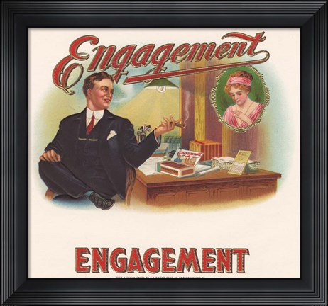 Framed Engagement Print