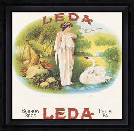 Framed Leda Print