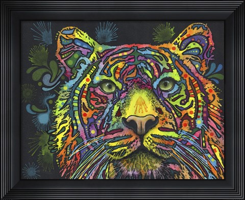 Framed Tiger Print