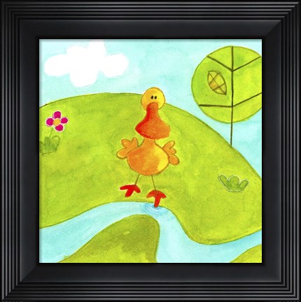 Framed Duck Print