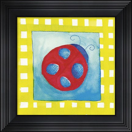 Framed Ladybug Print