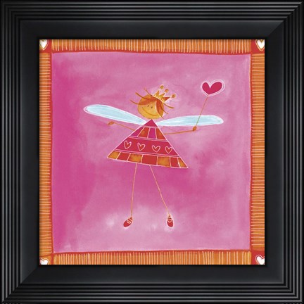 Framed Princess 1 Print