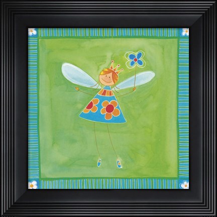 Framed Princess 2 Print