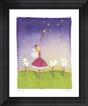 Framed Felicity Wishes I Print