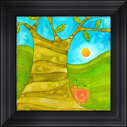 Framed Snail Print
