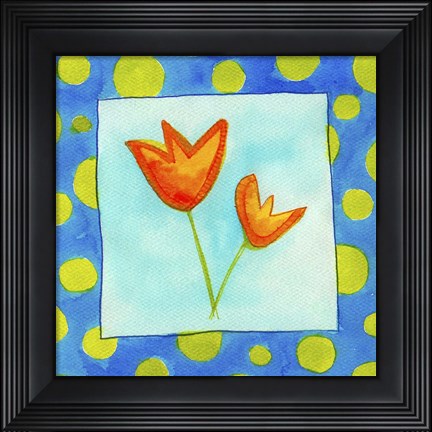 Framed Tulips Print