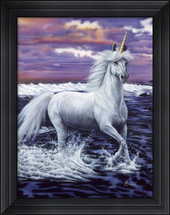 Framed Unicorn Print