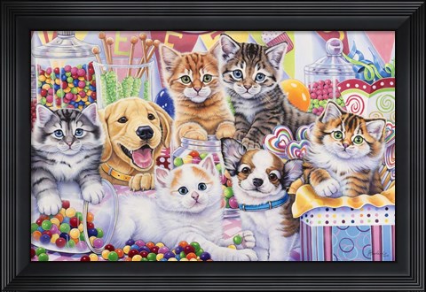 Framed Sweet Things Print