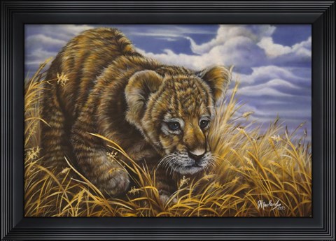 Framed Playful Curiosity Print